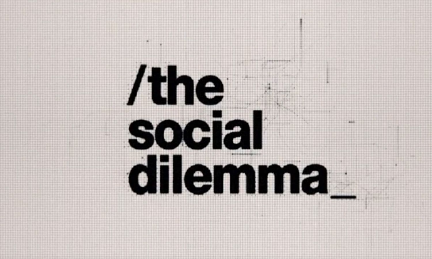 The Social Dilemma documentary poster