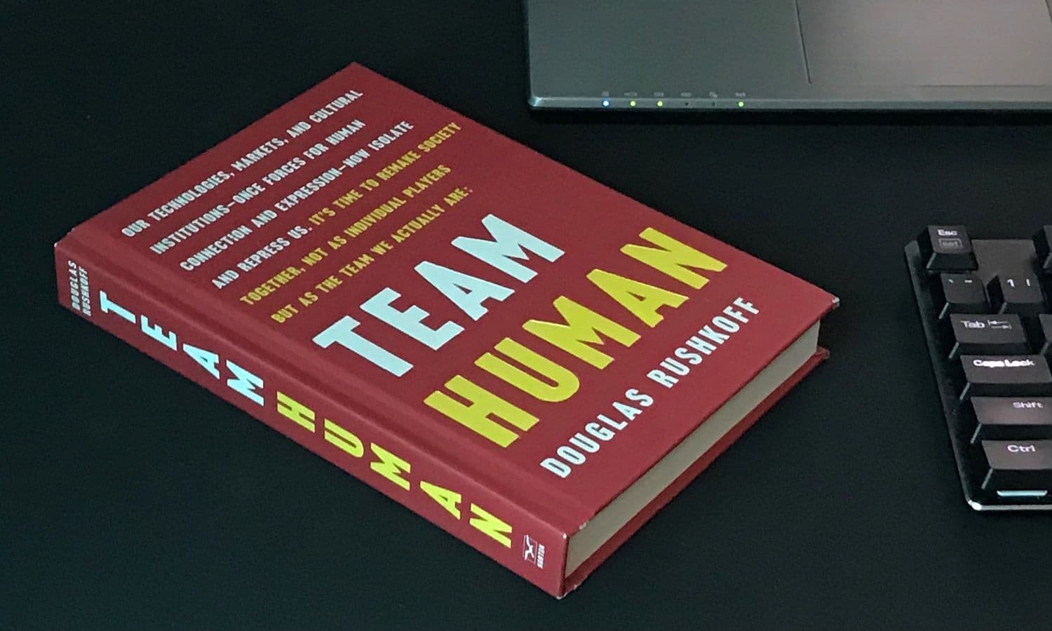 The photo of book Team human